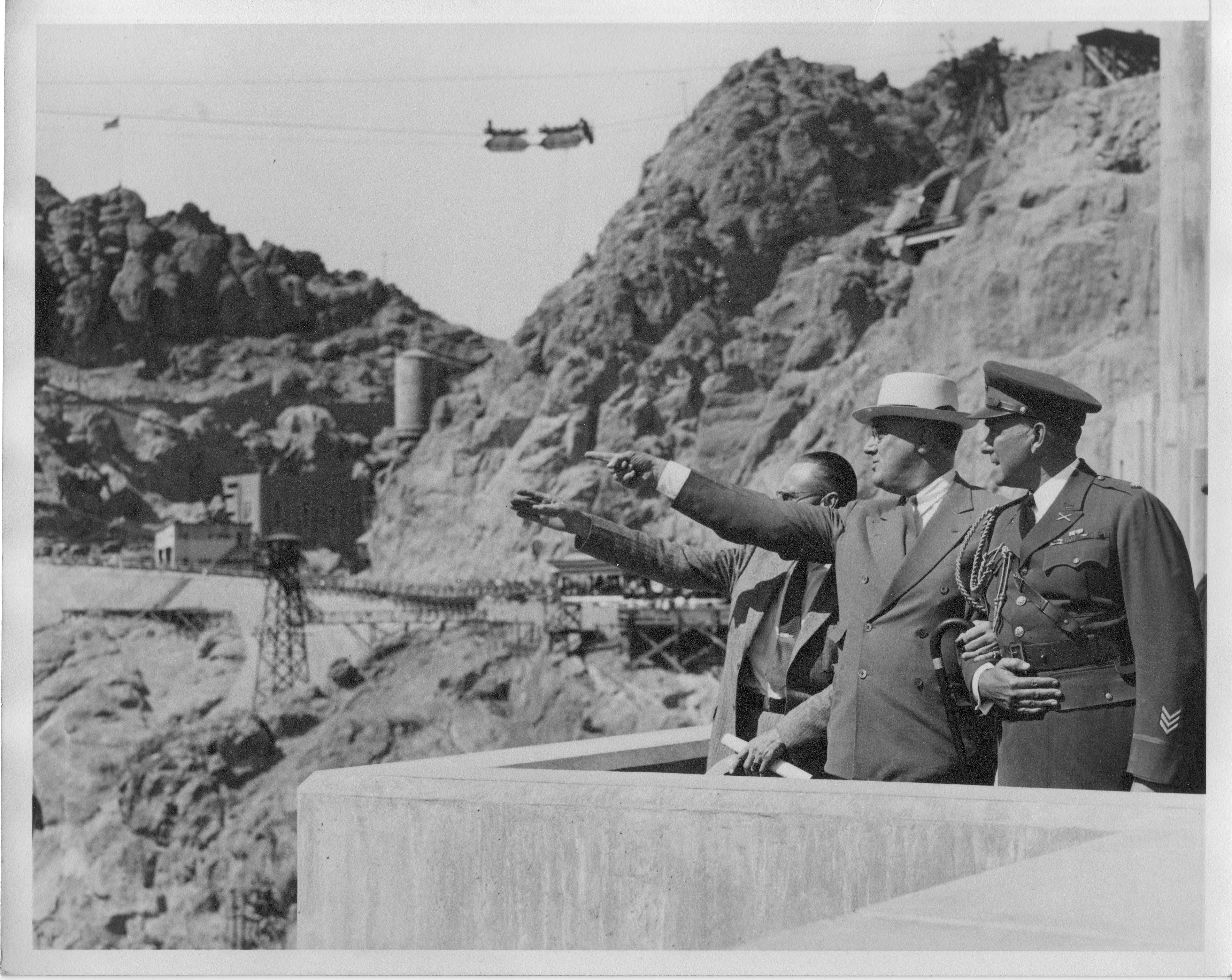 FDR at dedication of Boulder Dam, September 30, 1936