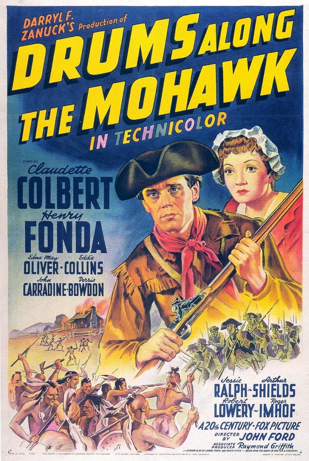 Drums Along the Mohawk Poster