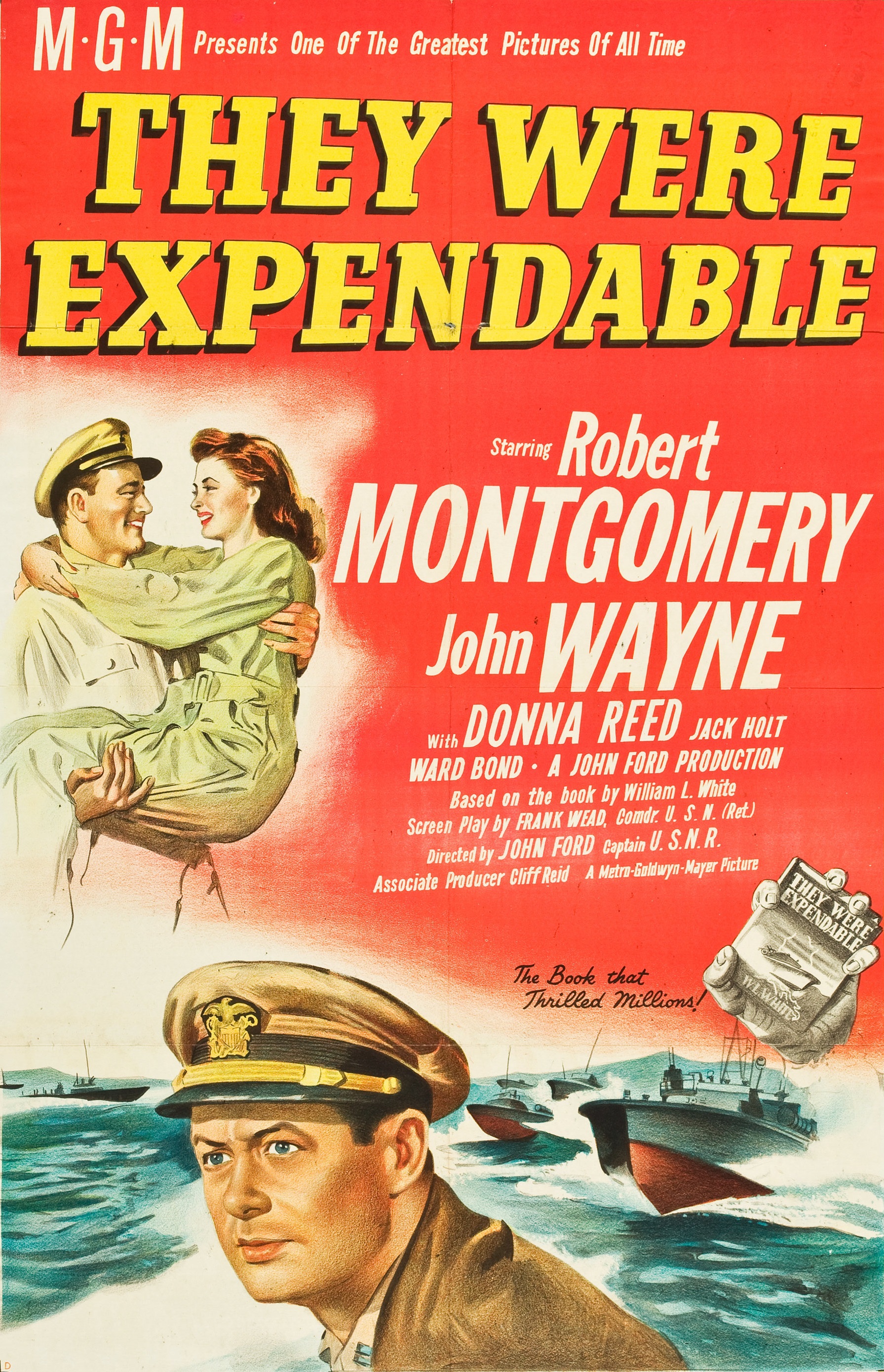 THEY WERE EXPENDABLE Poster