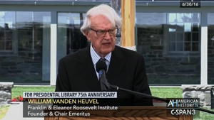 Library 75th Anniversary - William J. vanden Heuvel