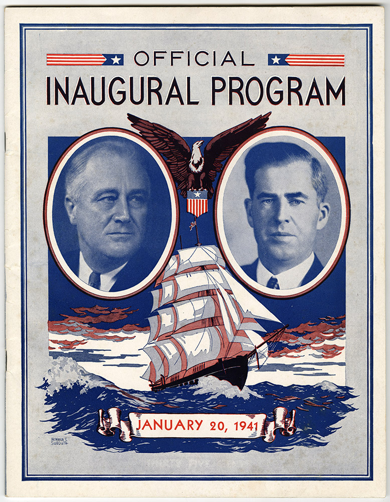 1941 Inaugural Program