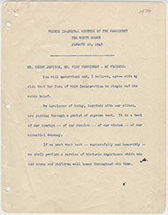 1945 Inaugural Address