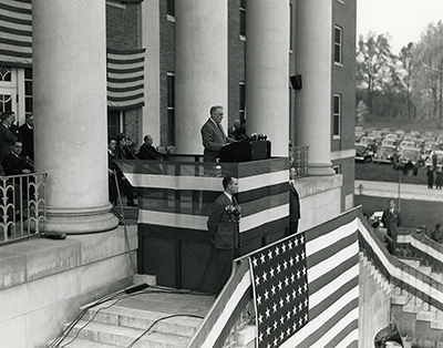 Click to hear an audio recording of FDR's October 31, 1940 NCI dedication address