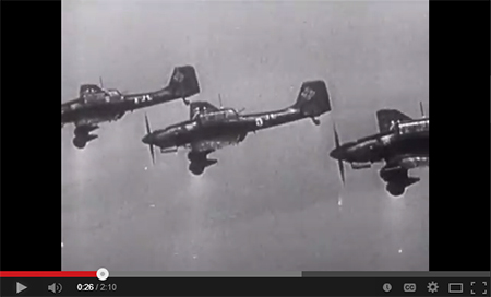 World War II videos in YouTube